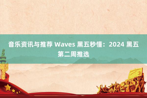 音乐资讯与推荐 Waves 黑五秒懂：2024 黑五第二周推选