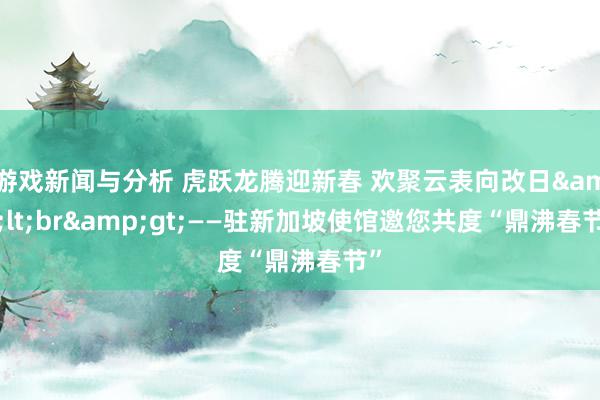 游戏新闻与分析 虎跃龙腾迎新春 欢聚云表向改日&lt;br&gt;——驻新加坡使馆邀您共度“鼎沸春节”